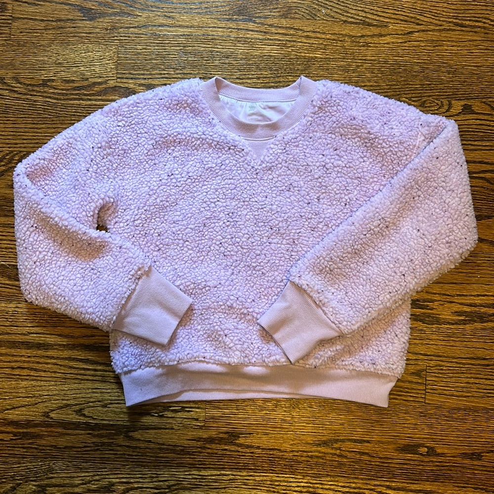 Purple Faux Fur Sweater